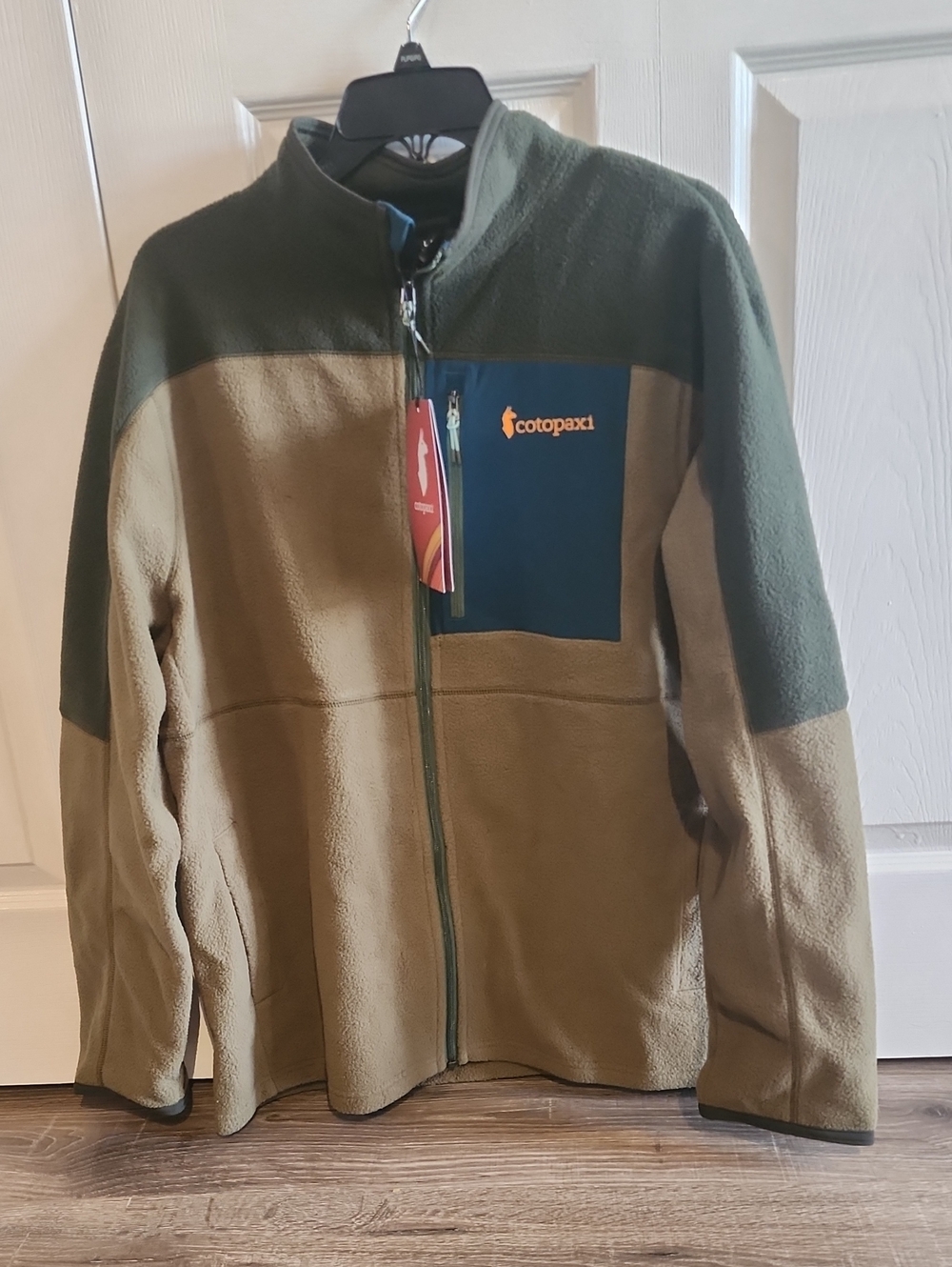 cotopaxi Mens Abrazo Fleece Full Zip Woods And Live Oak Jacket
